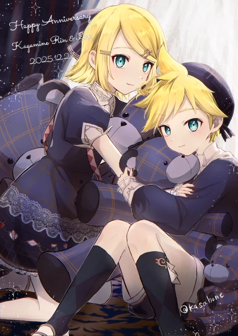 #鏡音18誕 #prsk_FA おめでとう〜