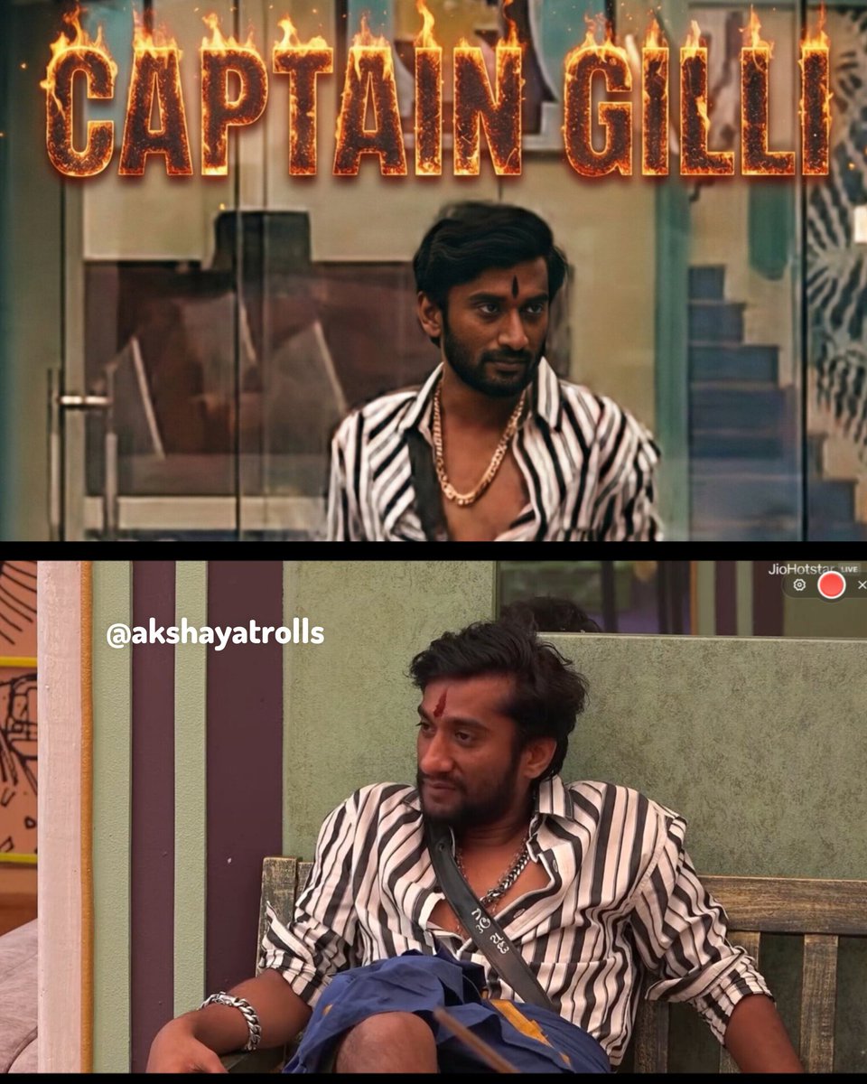 Abhilashkanaka_'s tweet photo. ಬೇರೆ ಲೆವೆಲ್ ninu 😎🤙💥 #Gilli #GilliNata #captaingilli #BBKSeason12 https://t.co/Uc5QTx07CX