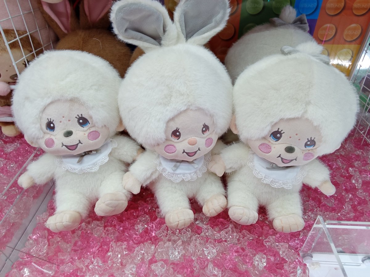 プライズ情報】 モンチッチ スノーLサイズぬいぐるみ/スノー