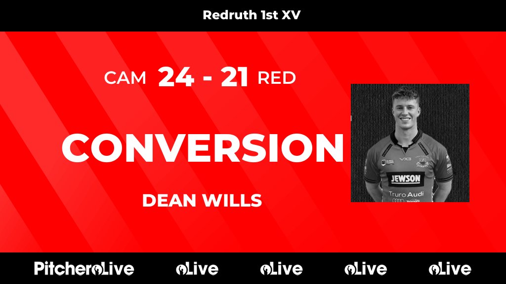 RedruthRugby's tweet photo. 66': Dean Wills kicks a conversion for Redruth Rugby Football Club 🙌
#CAMRED #Pitchero
https://t.co/osPSTu8Yeo https://t.co/ju9XqOC6HW