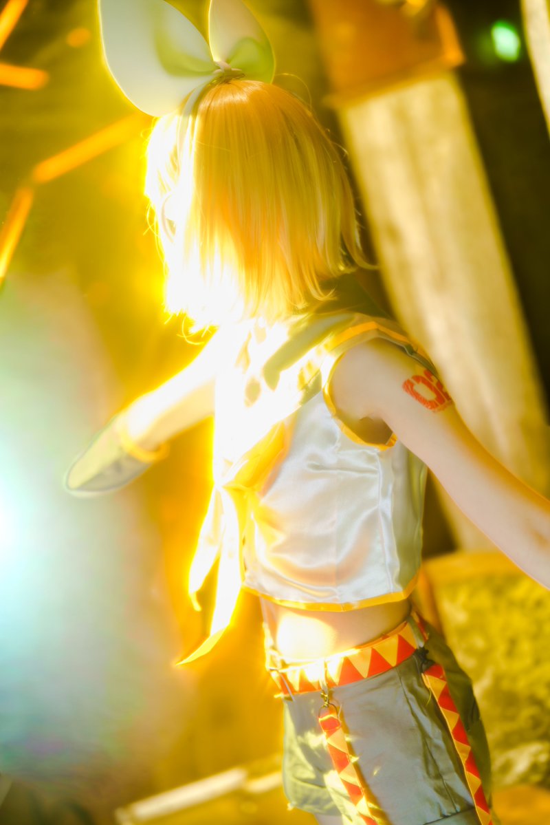 rinxchma's tweet image. #鏡音リン生誕祭2025 

キミがこの世に生まれた日。 

#prsk_cos  #Cosplay