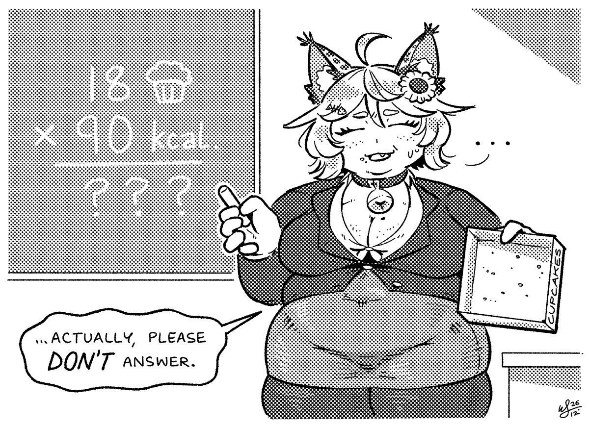 ms. soleil doing some napkin math #idrewaweirdcat 