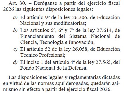 Los y las investigadoras del Chubut, le pedimos a nuestros Senadores <a href="/LinaresCarlosCR/">Carlos Linares</a> @edithterenzi <a href="/AndyCristina07/">Andy Cristina</a> que no aprueben el art. 30 del presupuesto que anula el financiamiento para educación y ciencia y tecnología. Un país sin ciencia ni educación es un país sin futuro