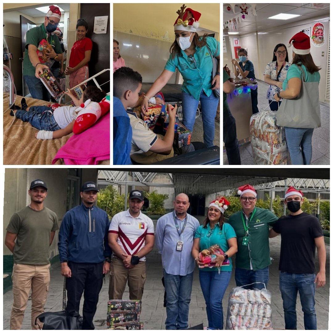 "Fratelli Tutti" (hermanos todos), encíclica del Papa Francisco que nos recuerda el valor de la fraternidad y la solidaridad.

Navidad con el Centro de Participación Ciudadana de la Universidad Monteávila, llevando detalles a niños del área quirúrgica, hospital Domingo Luciani.🎅🏻