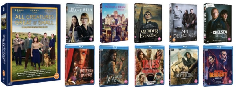 Christmas is all about watching boxsets and thanks to #acornmedia I have this whole bundle to #giveaway

Just follow and share to enter this #competition

Good luck and Merry Christmas