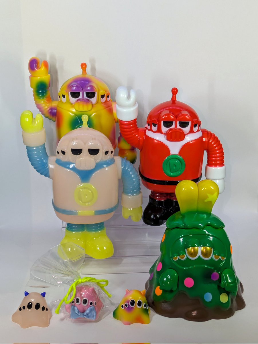 シブヤモダンソフビマーケットでお迎えしたディクター達（グミぃ