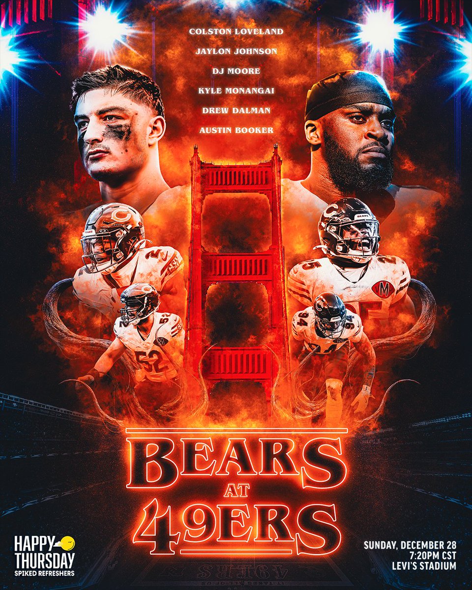 ChicagoBears's tweet image. Chapter Seventeen: A Trip Out West