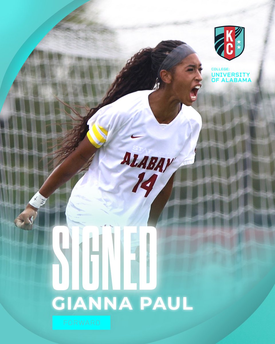 thekccurrent's tweet image. Two-Time All-American comin’ to #KCBABY 🙌

We’ve signed forward Gianna Paul out of the University of Alabama to a three-year contract ✍️
