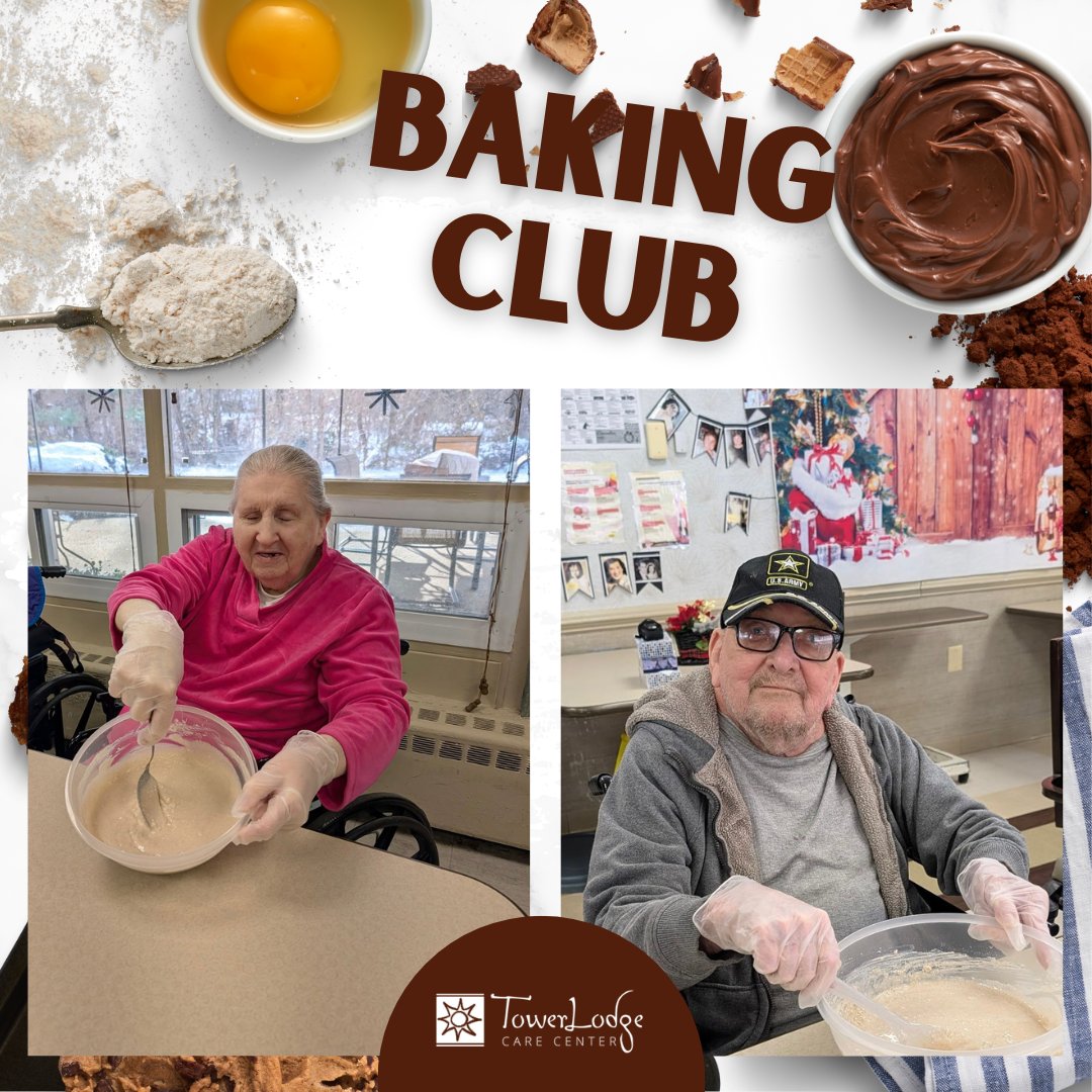 TowerLodgeCare's tweet image. Fresh from the oven and full of flavor! 🍎🧁 Our Baking Club whipped up delicious apple cinnamon muffins, filling the room with warm spices, sweet aromas, and lots of smiles. A perfect recipe for comfort, creativity, and tasty fun together!

#BakingClub #AppleCinnamon