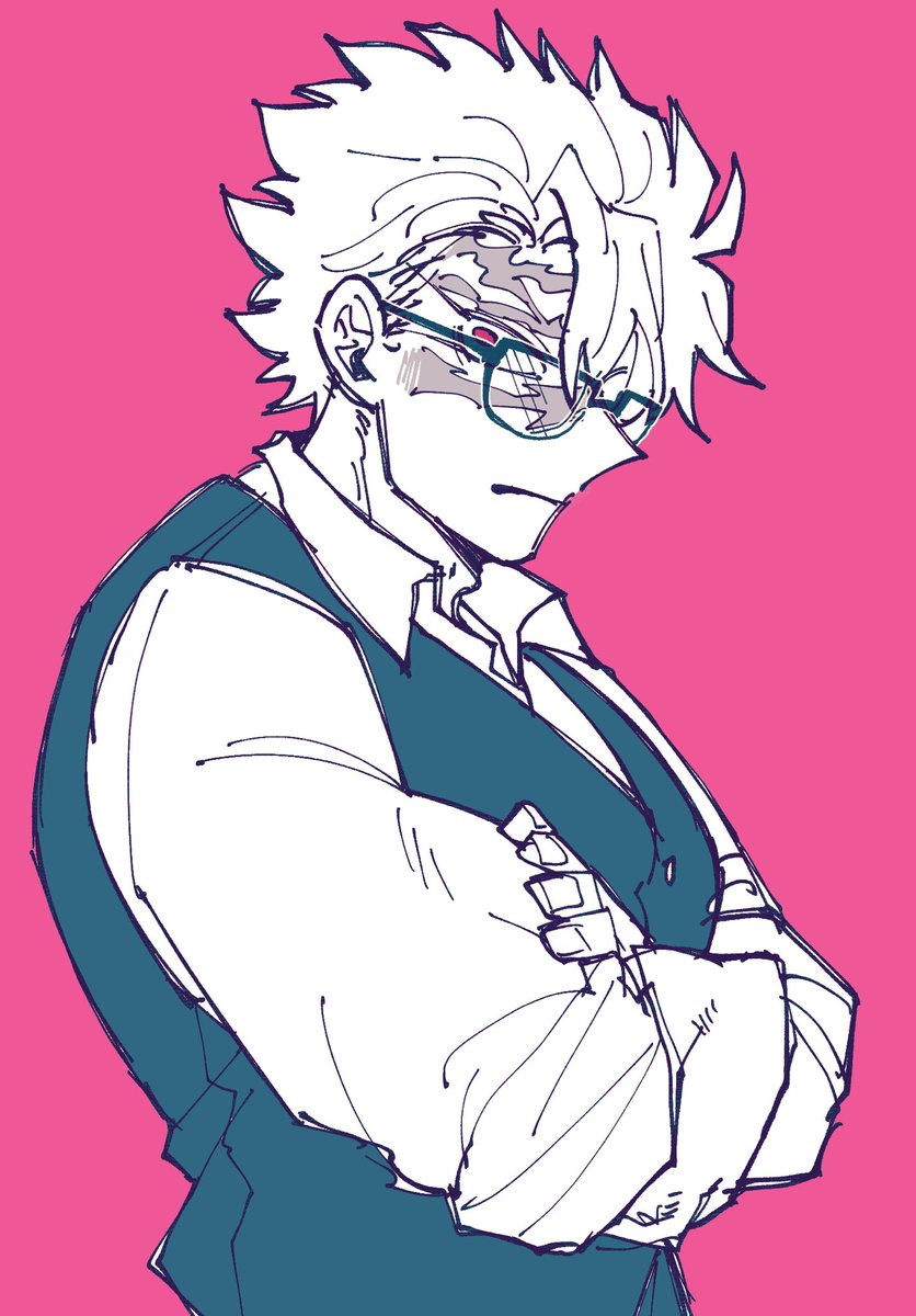 3ke108's tweet image. 👓🍃落書き