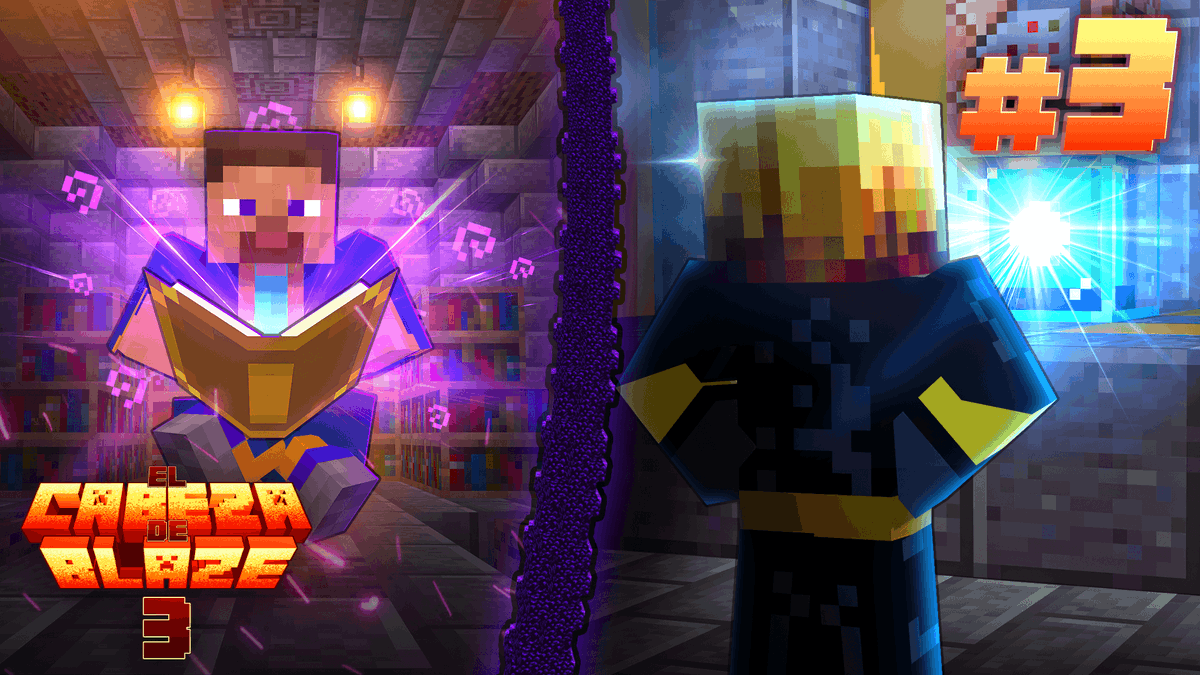 ¡En dos horas se estrena el tercer episodio! Actívate la campanita para vivirlo en directo con nosotros: youtu.be/9PcwHxeHMzc

#ElCabezaDeBlaze #cubifandom #cubiart #minecraft #rubikyt