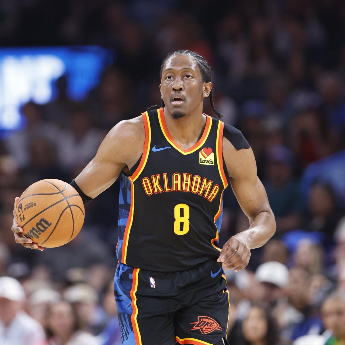 LegionHoops's tweet image. Jalen Williams on OKC’s problems vs.  the Spurs:

“Uh... there's this guy on their team that's 7'5" and takes up a lot of space on the floor.”

(h/t @UnderdogNBA)