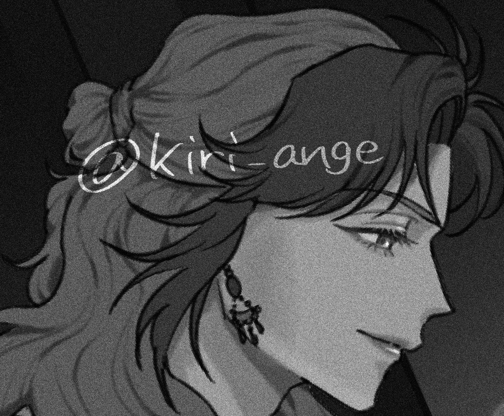 苦手な横顔がいい感じに描けて嬉しい