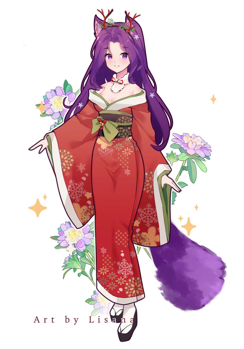 lisanastrauss1's tweet image. Christmas isn't over without a Christmas art.🎄🎄

All my commissions are open. Please check my vgen if you are interested!