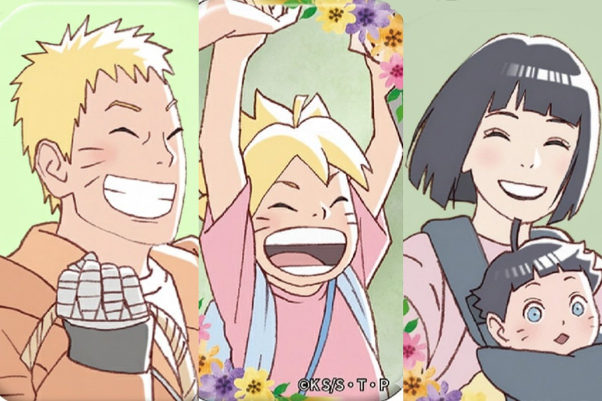 The new illustrations of the uzumaki family, oh my god, I love