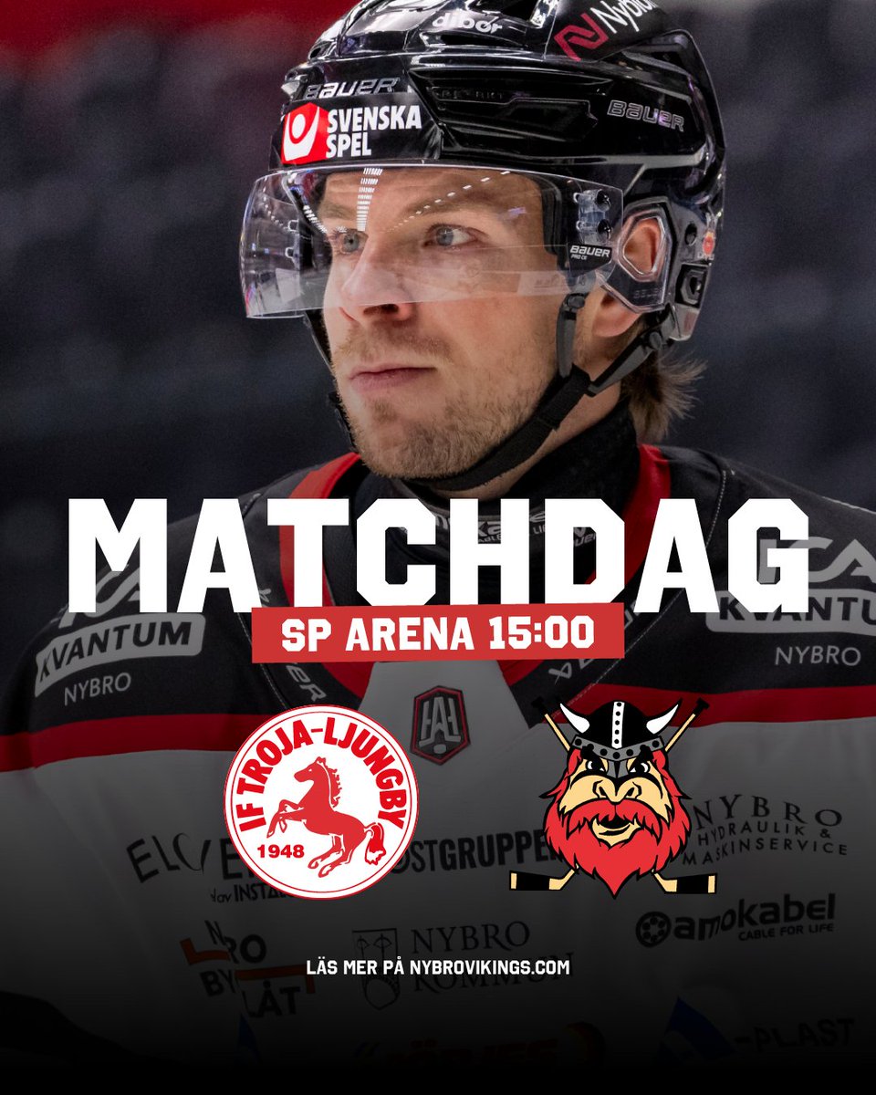 Mellandagshockey i Ljungby ⚔️

Motstånd: Troja/Ljungby 
📅 Lördag 27 dec
⏰ 15:00 
📍 SP Arena 
📺 TV4 Sport Live 3

Ladda upp för hemmafesten 29/12 mot MoDo – säkra biljetter nu: secure.tickster.com/m2pfm6pfhg15h6…

Läs mer: tinyurl.com/mellandagshock…