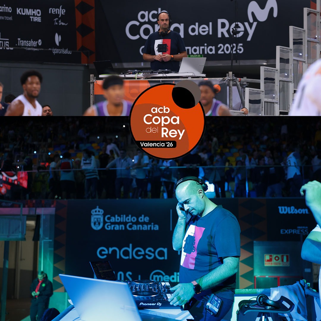 Muy contento de poder confirmar que estaré como DJ en la Copa del Rey de baloncesto de <a href="/ACBCOM/">Liga Endesa</a> en 2026 en Valencia del 19 al 22 de febrero.

Será mi tercera #CopaACB después de Málaga (2024) y Gran Canaria (2025).

Y nuevamente repitiendo con el speaker <a href="/JaviMasaguer/">Javi Masaguer</a>

 Imos!!!