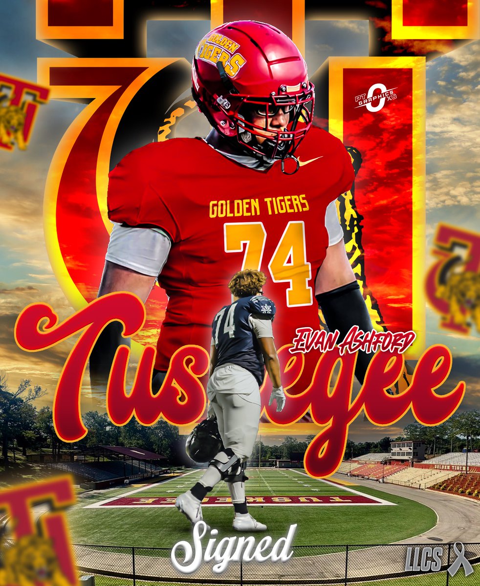 Very thankful to say I’m committed and signed to the historic and famed Tuskegee University! Thank you to all coaches that reached out in my recruitment. I’m excited to embark on this new journey! Happy to say I’m a Golden Tiger!❤️💛
<a href="/TBSCoachSamuels/">Lawrence Samuels</a> <a href="/CSmithQBs/">CLINTON SMITH JR.</a>