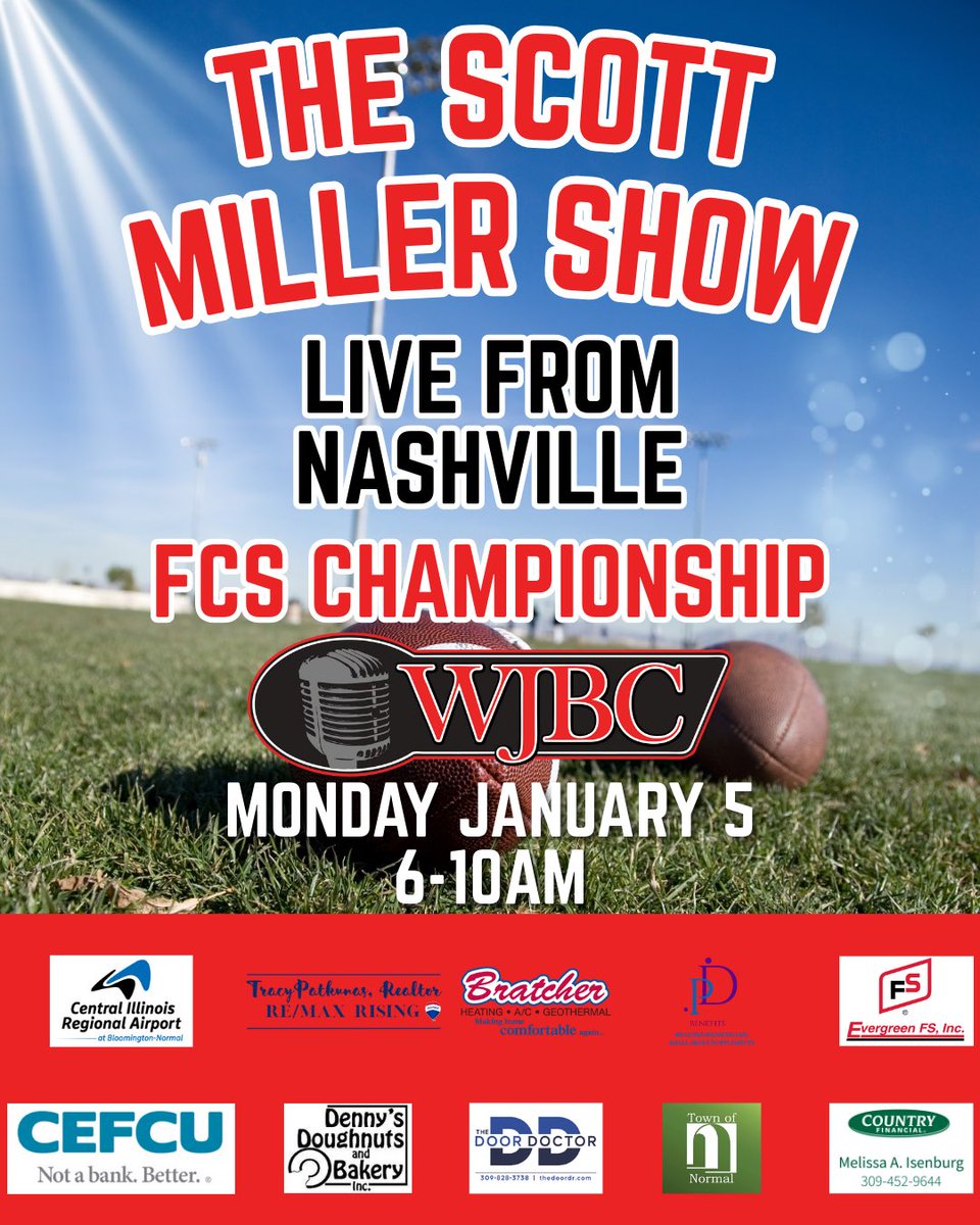 ScottMillerShow's tweet image. #GoBirds @RedbirdFB @WJBC