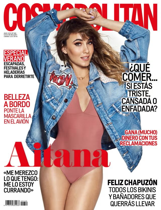 Useriphone19's tweet image. Aitana salió de OT y una de sus primeras portadas fue en Cosmopolitan, hoy es una gran pop star.
Cristina acaba de tener la suya…