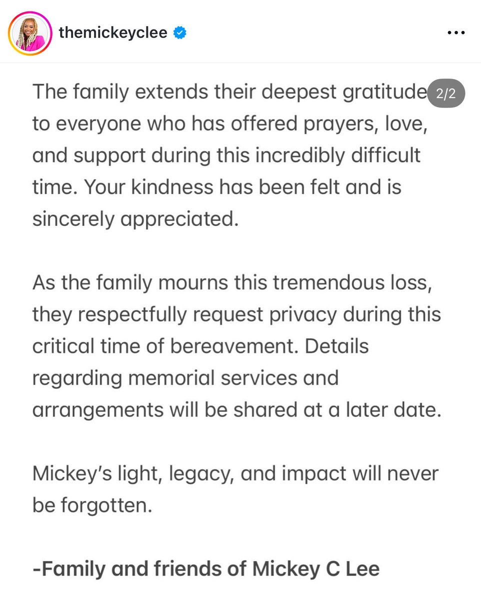 Phil_Lewis_'s tweet image. Mickey Lee, houseguest on season 27 of “Big Brother,” has died, according to a statement from family and friends