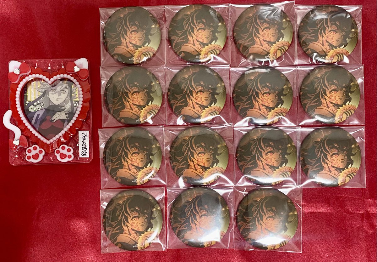 交換希望】鬼滅の刃 劇場版 物販 缶バッジ セット 鬼 C キービジュアル