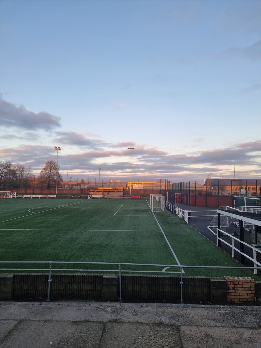 Kitman80's tweet image. All set up and ready to see 2025 out in style! 🔥

 Thanks as always to the good folk at Holm Park for allowing early access! 🙌