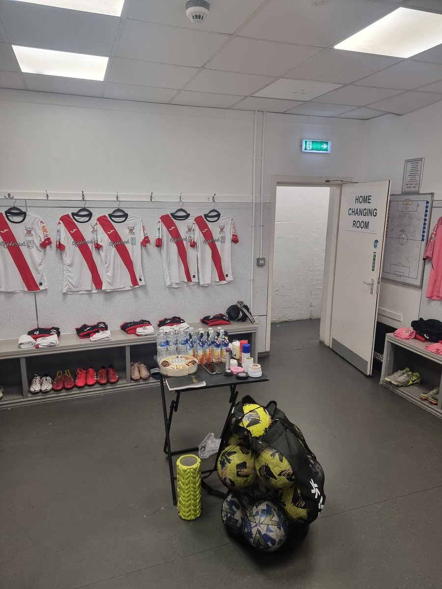 Kitman80's tweet image. All set up and ready to see 2025 out in style! 🔥

 Thanks as always to the good folk at Holm Park for allowing early access! 🙌