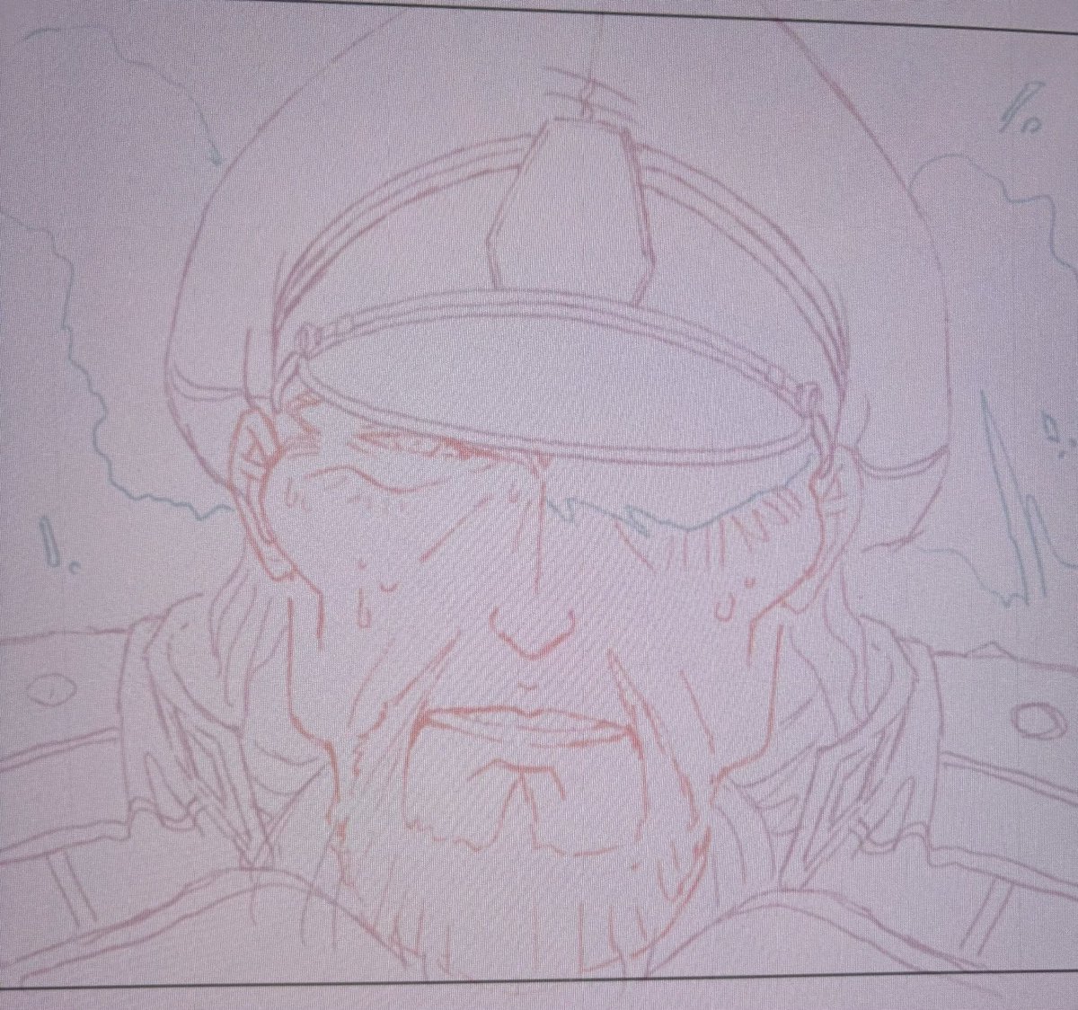 手書きイラスト（直筆）色紙　メタルスレイダーグローリー　キャティ/ ☆よしみる 往年の名作ゲーム「メタルスレイダーグローリー」でおなじみ☆よしみる