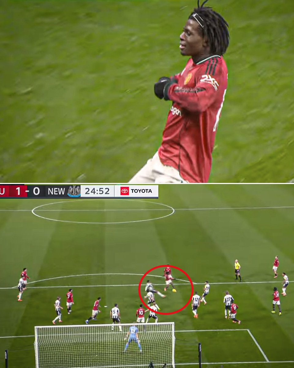 ESPNFC's tweet image. PATRICK DORGU SCORES HIS FIRST GOAL FOR MANCHESTER UNITED! 💥
 
MANCHESTER LEAD ON BOXING DAY! 👏