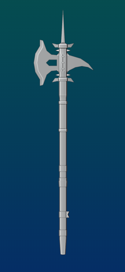 RobloxFantasyCR's tweet photo. Halberd. #robloxdev https://t.co/SiDkbfCEnb