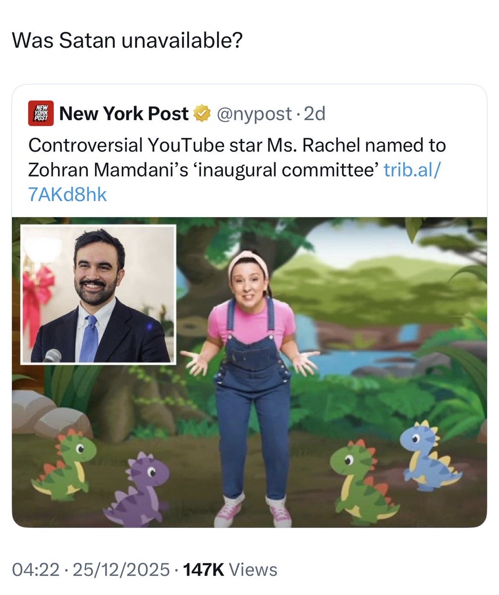 flying_rodent's tweet image. Treating Ms Rachel as some kind of monster is a truly amazing own goal: it makes it crystal clear to everyone who sees it that there is no form of objection that is acceptable, and the only permissible reactions to the genocide are acceptance, cheerleading or indifference.