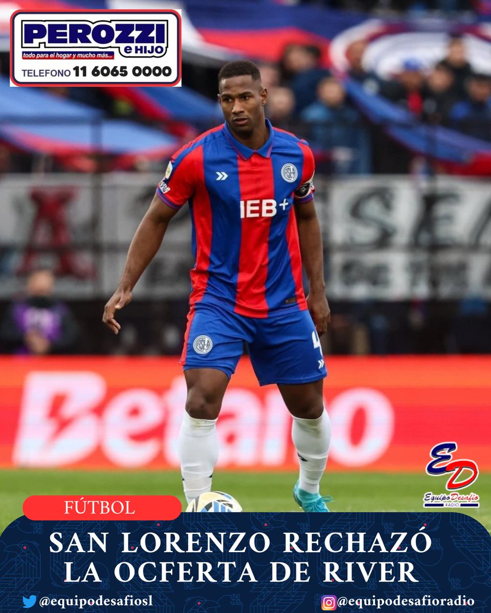 Desde #SanLorenzo rechazaron la primera oferta de River por Romaña, la misma era de U$D 2M + el préstamo de Boselli. Fue considerada insuficiente.