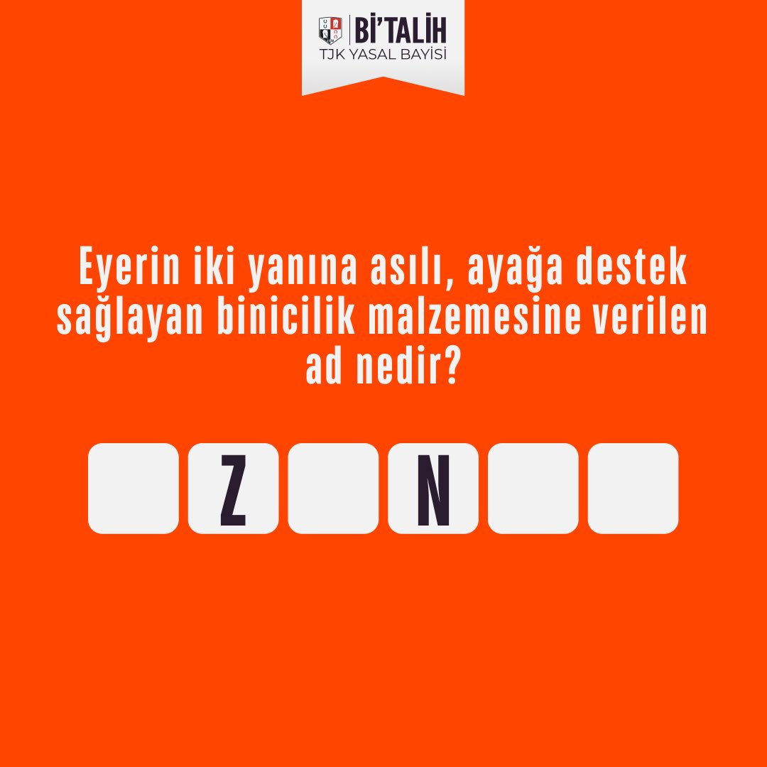 Soruyu cevapla bonusu topla 🤩

Doğru cevabı yaz, üye numaranla cevapla, 100 TL bonusu kap! 🎉

Doğru yanıtı veren ilk 50 <a href="/geldibitalih/">Bitalih</a> takipçisine 100 TL bonus!

Not: Kampanyadan sadece doğru cevabı veren İLK 50 <a href="/geldibitalih/">Bitalih</a> takipçisi yararlanabilir. 27.12.2025 00:00 -