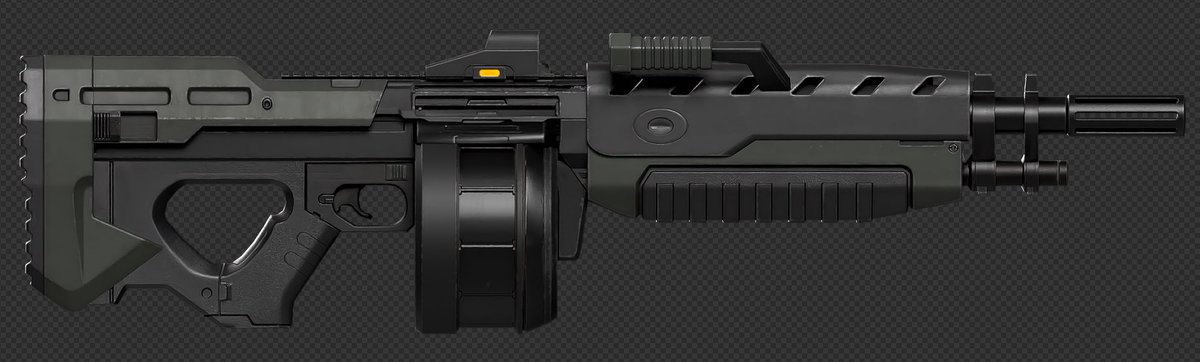 EvenManatee887's tweet image. ‘M739A ‘Axe’ Squad Automatic Weapon’

“An early variant of the M739 produced by several companies under license. The type would join Misriah’s mainline production due to its popularity.” 

A Christmas gift available on Halo Archive. 

#HaloSpotlight #HaloInfinite #Halo #kitbash