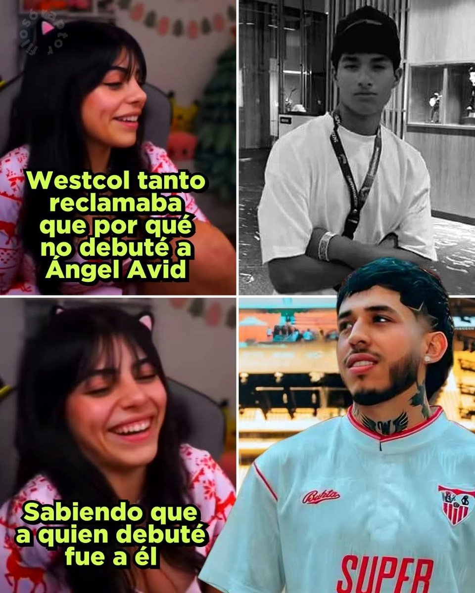 nacional_memes's tweet image. NOOOO MI COMPAAAA 😭

SE DERRUMBA EL SUEÑO DE ÁNGEL AVID

Todo apuntaba a que Ángel Avid sería el elegido después de aquel comentario que encendió internet… Pero la historia ya tomó otro rumbo

En un stream en solitario, Milica soltó la b0mba: Su debut fue con Westcol, no con el…
