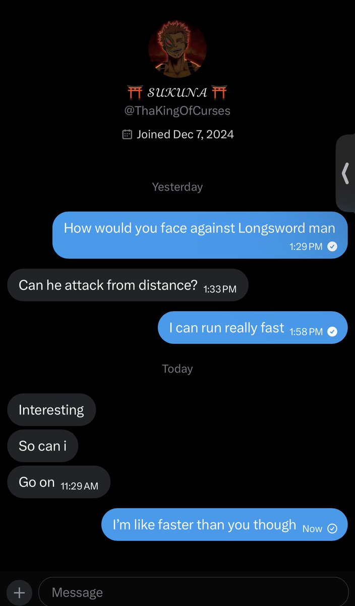 longsworddevil's tweet image. I’m lying out my ass I can barely run