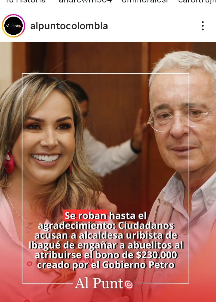 JohaYpunto's tweet image. Ni tapa los huecos de Ibagué  esta uribista descarada de @johanaaranda_  y si  fue capaz de atribuirse el trabajo del gobierno de @petrogustavo  con el pilar solidario trabajo que se hace desde @ProsperidadCol  con el liderazgo de @mao_rodriguez1 
Es que se roban hasta el…