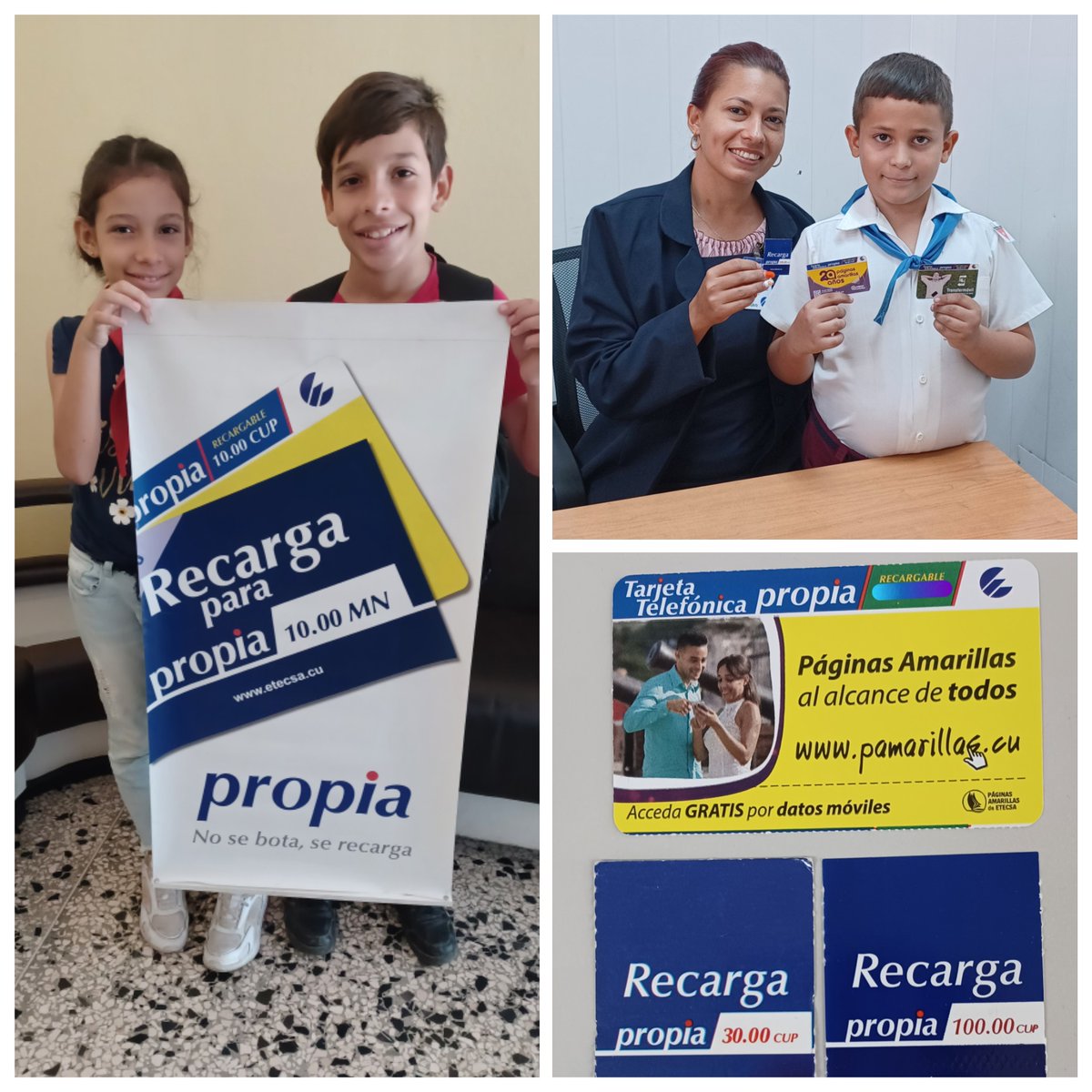 Sabias que puedes utilizar la Tarjeta Propia desde casa ? 
Marque 166 en el ☎️ y siga las instrucciones de voz 👉 PROPIA NO SE VOTA SE RECARGAR 
#EtecsaTeAcompaña 
<a href="/BayamoComercial/">Comercial Bayamo</a>