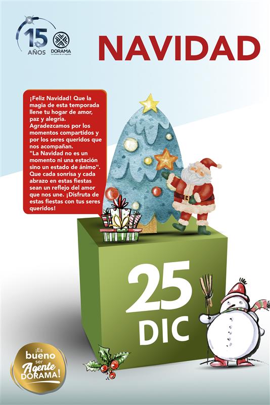 ¡La #magia de la #Navidad está en el aire!
Agradecemos a cada uno de ustedes por llenar nuestros días de alegría, unión y esperanza. Que estas fiestas sean el reflejo de momentos entrañables junto a seres queridos, y que la ilusión que nos trae esta temporada prolongue su brillo