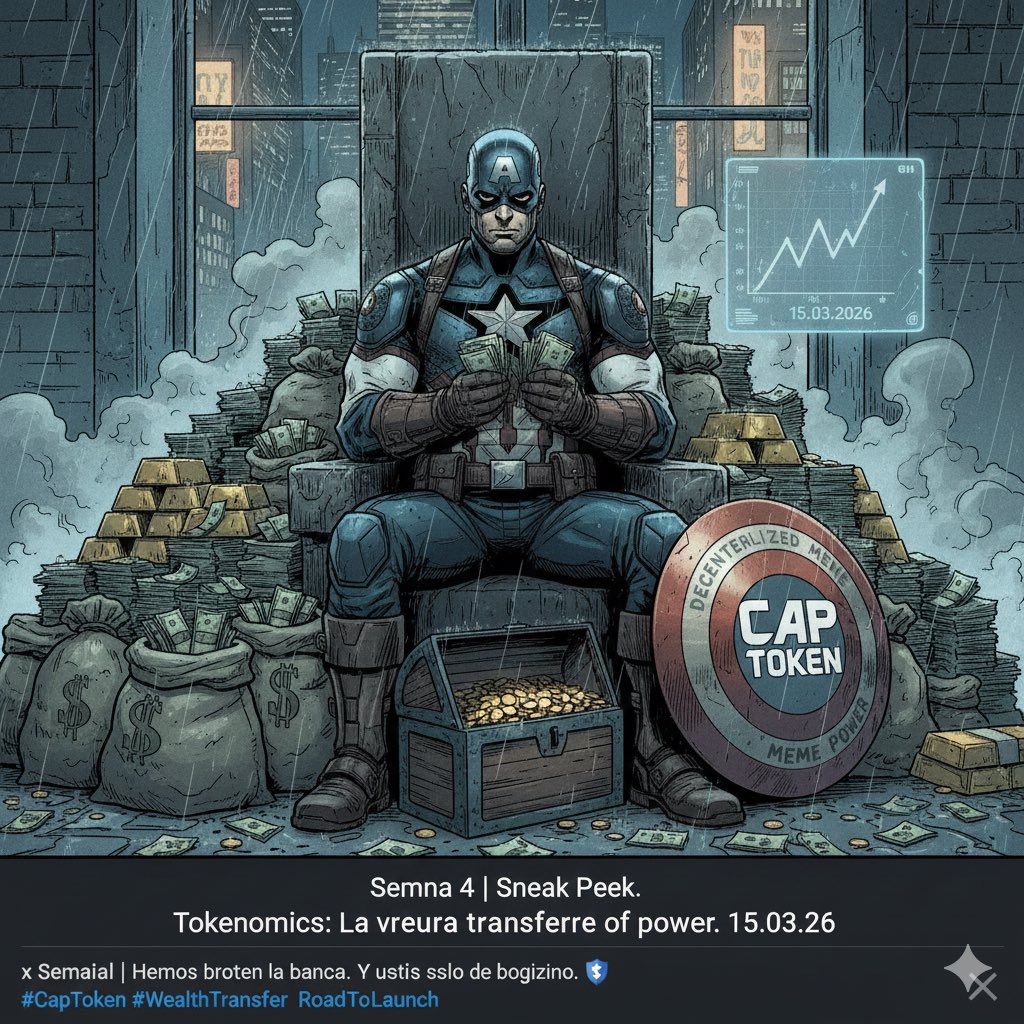 CAPTOKEN1's tweet photo. Más que un activo, es una declaración. El 15.03.2026, la marea cambiará.
#captoken #dumpfun https://t.co/UXumahdwag