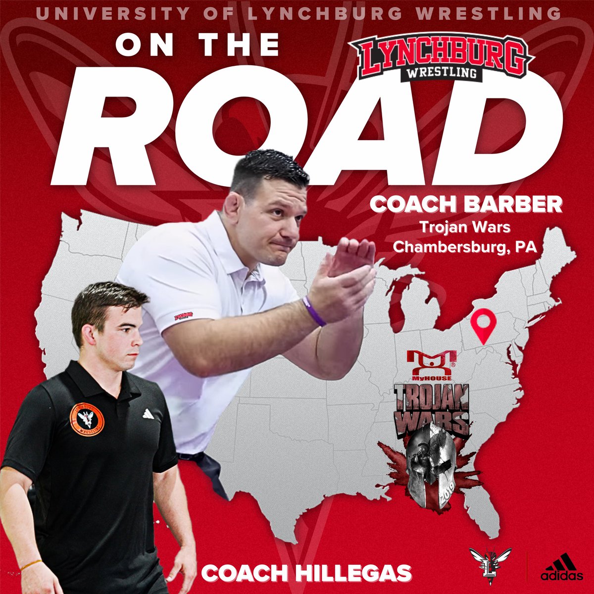 Lynchburg Wrestling tweet media