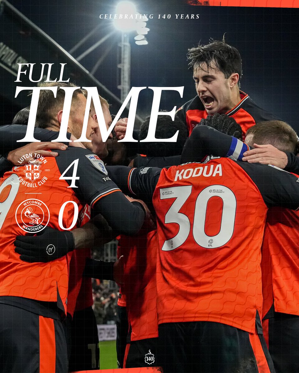 Luton Town FC tweet media