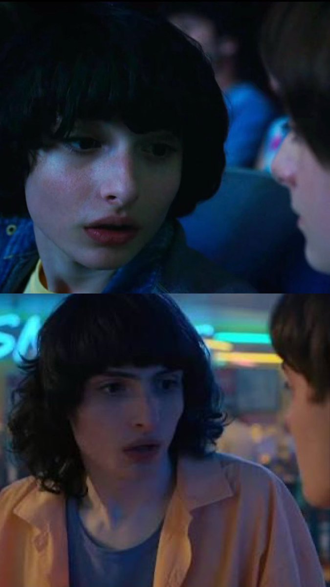 7Bylers's tweet photo. So I’m supposed to believe this is his “oh, I get it now” face when he realizes Will has a crush on him… but when he’s literally staring at Will’s lips, suddenly there’s nothing to get?

Alright dude https://t.co/wvNpTMfoCD