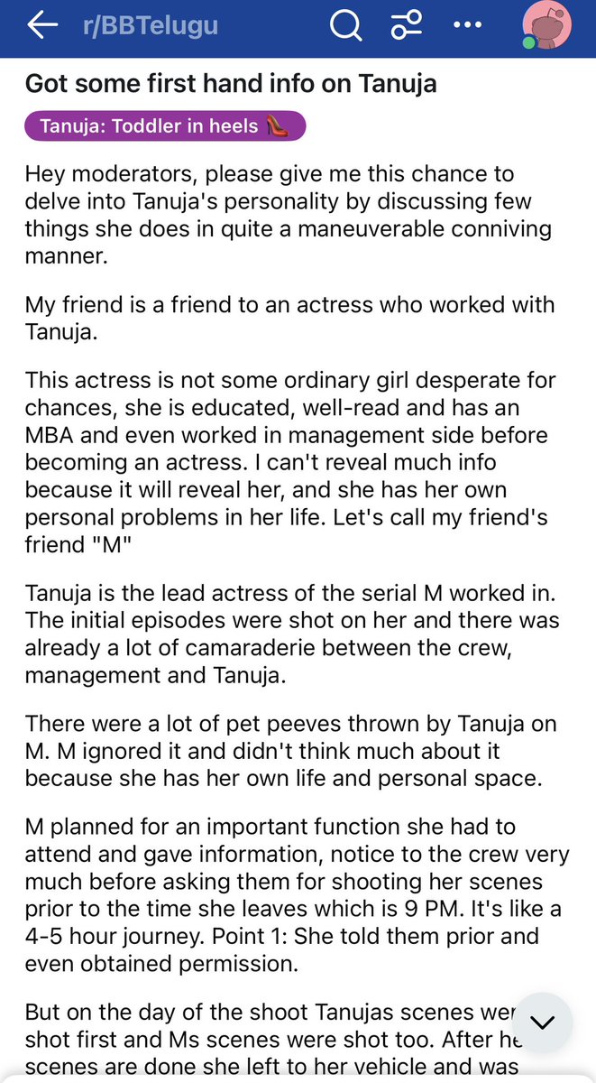 TanushR62393775's tweet photo. Read this and then connect the dots with what Yashmi Sri Sathya said about Thanuja “ We know what you have not seen” ani .. #BiggBossTelugu9 https://t.co/k1WWb4wFRJ