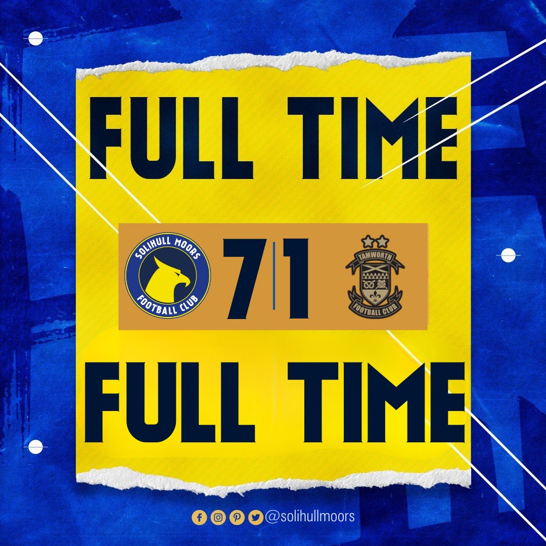 Solihull Moors FC tweet media