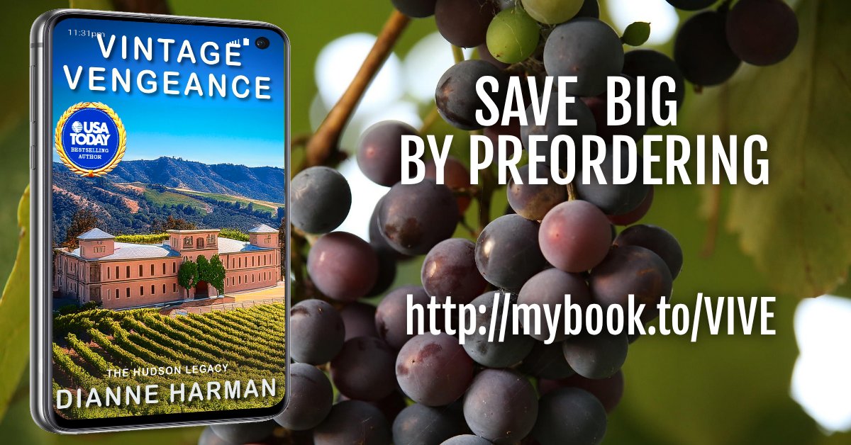 DianneDHarman's tweet image. When a $4.3M theft threatens to destroy three generations of family legacy 
The Hudson #winery becomes a battlefield  
Corporate espionage 
Hostile takeover Betrayal from within  
Some legacies are worth fighting for mybook.to/VIVE 
#Thriller #FamilySaga