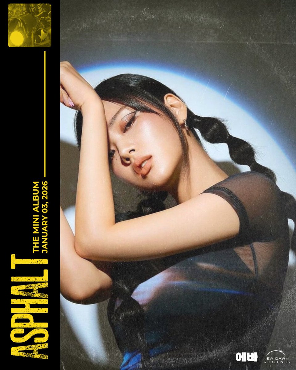 에바 (EVA) — 'ROSE' Teaser Photos

에바 (EVA)【ASPHALT feat. Gabrielle】

01.03.2026
#EVA #에바 #ASPHALT #EVA_ASPHALT #ASPHALT #NewDawnRising <a href="/NDR_GLOBAL/">NEW DAWN RISING</a> <a href="/NOTATAREA/">@AREA</a>