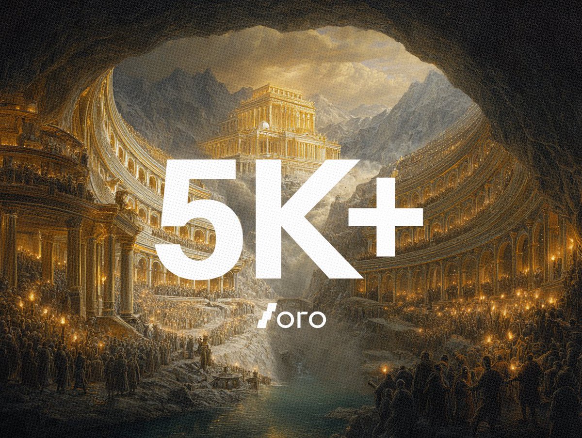 orogoldapp's tweet image. There's over 5,000 $GOLD holders on @solana