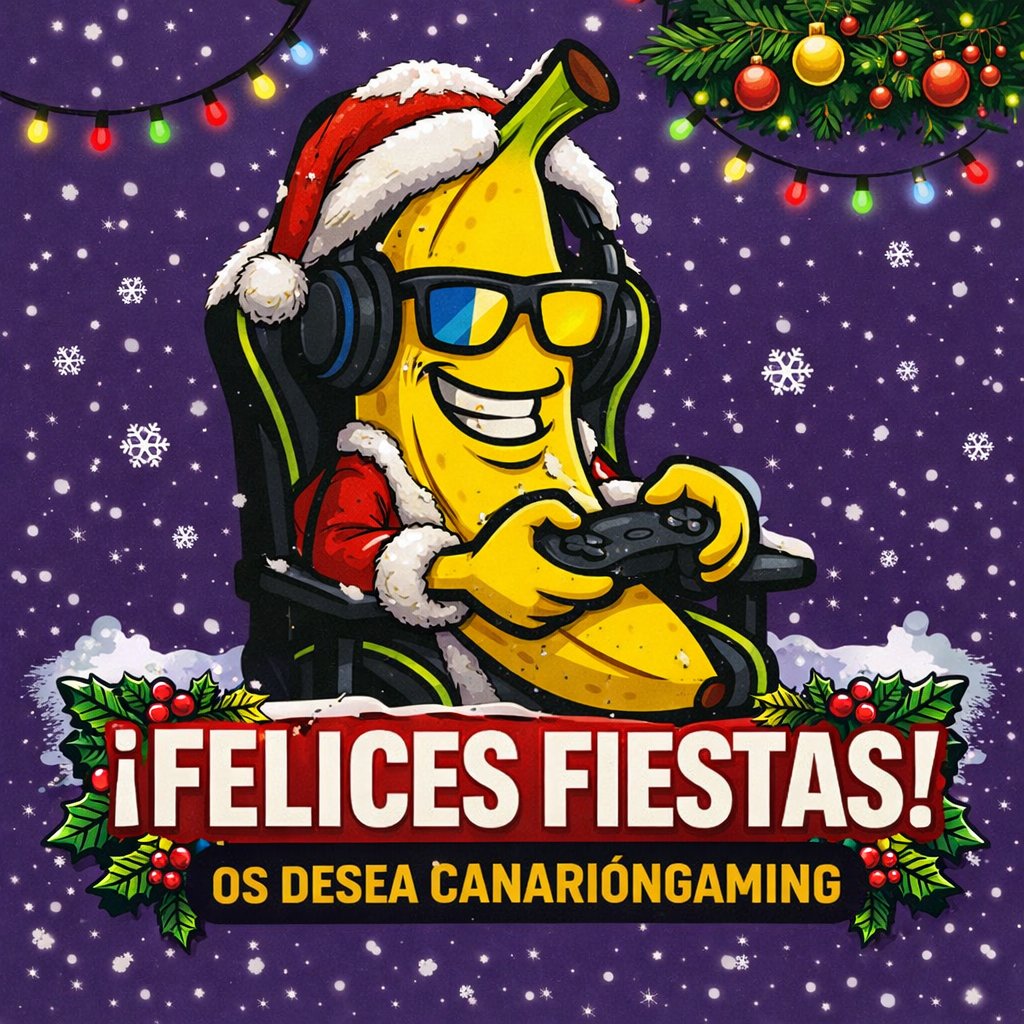 CanarionRacing's tweet photo. 🎄✨ FELICES FIESTAS, FAMILIA ✨🎄
Quiero darles las GRACIAS de corazón a todos los que han estado apoyando este proyecto durante todo este 2025. Cada directo, cada mensaje en el chat, cada follow y cada risa han hecho que esto siga creciendo día a día. https://t.co/C6Z85np2ql